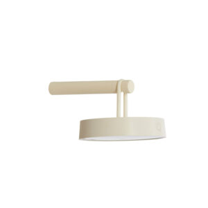 Wandlamp LED 19x13x8,5cm Toliara creme